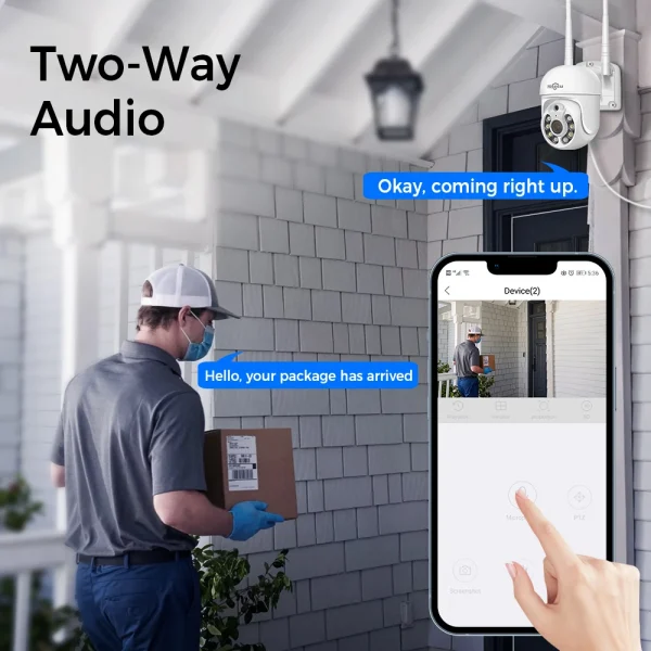 Hiseeu 3/5MP 10CH NVR مع شاشة 10.1 بوصة مجموعة كاميرات أمنية لاسلكية في الهواء الطلق كاميرا IP مقاومة للماء مجموعة نظام المراقبة بالدوائر التليفزيونية المغلقة