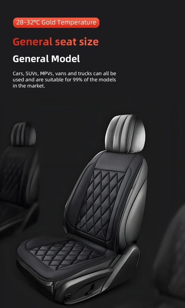 سيارة الحرارة وسادة مقعد التدفئة الكهربائية حصيرة العالمي الشتاء تصميم جديد 12 فولت/24 فولت وسادة للمقعد للمركبات التدفئة وسادة يغطي