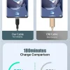 كابل USB من النوع C 5A كابل شحن فائق السرعة لهواتف iPhone 15 16 17 مجموعة كاملة من هواوي وسامسونج أوبو ون بلس وصلة USB C عالمية