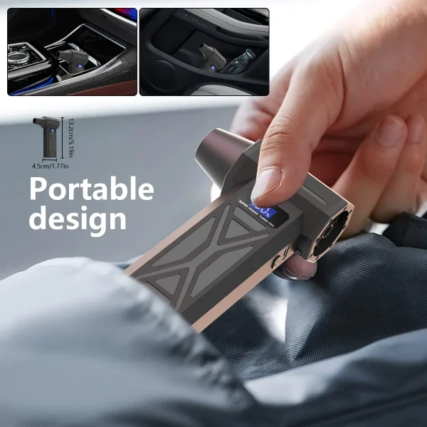 جديد P70 منفاخ الهواء 110000 دورة في الدقيقة 4 والعتاد قابل للتعديل توربو منفاخ طائرة مع مصباح ليد بطارية عرض اللاسلكي منفضة الهواء المضغوط