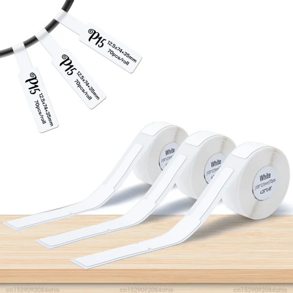 سماعة لاسلكية تعمل بالبلوتوث طابعة ملصقات طابعة حرارية محمولة Marklife P15 آلة وضع العلامات بدون حبر صانع الملصقات الصغيرة P15 ملصق