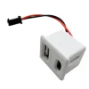 USB female seat type-c double socket usb a female, lamp charging socket power socket with cable connector