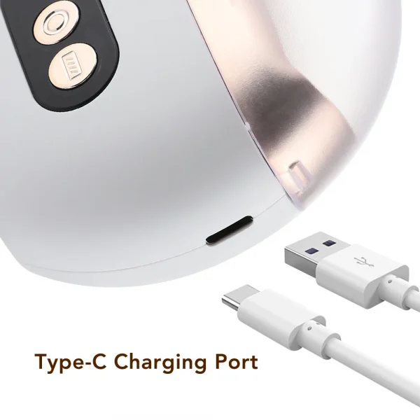 ماكينة قص أظافر كهربائية أوتوماتيكية، 2 في 1 قاطعة أظافر أوتوماتيكية ومطحنة تلميع للأطفال والكبار، ماكينة تشذيب أظافر 3 سرعات