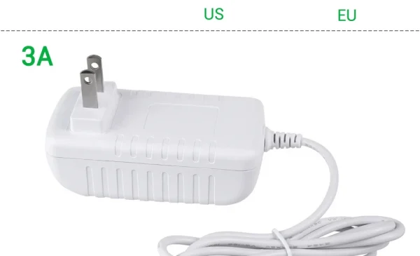 التيار المتناوب 100-240 فولت إلى تيار مستمر 12 فولت 24 فولت 1A 2A 3A LED سائق محول 12 فولت تحويل التيار الكهربائي محول محول شاحن لشريط LED