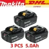 makita 18v battery Genuine 18V Makita 6Ah Makita Battery BL1840 BL1830B BL1850B BL1850 BL1860 BL1815 Replacement Lithium Battery