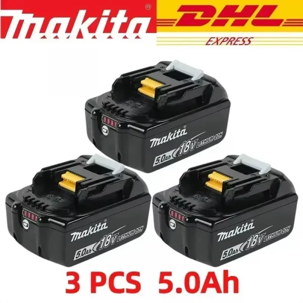 makita 18v battery Genuine 18V Makita 6Ah Makita Battery BL1840 BL1830B BL1850B BL1850 BL1860 BL1815 Replacement Lithium Battery