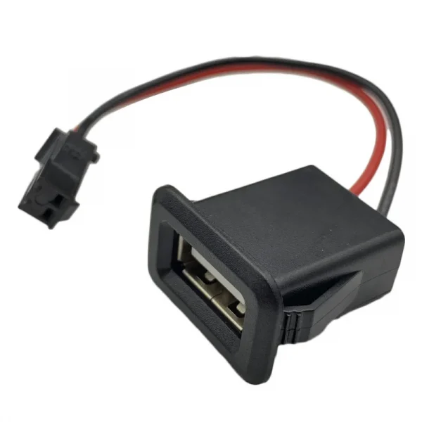 USB female seat type-c double socket usb a female, lamp charging socket power socket with cable connector