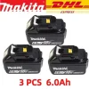 makita 18v battery Genuine 18V Makita 6Ah Makita Battery BL1840 BL1830B BL1850B BL1850 BL1860 BL1815 Replacement Lithium Battery