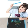 تابلت رسم LCD مقاس 6.5/8.5/10/12 بوصة للأطفال، لوحة قابلة للمسح قابلة لإعادة الشحن مع قلم، لعبة تعليمية للسفر هدية للأولاد والبنات
