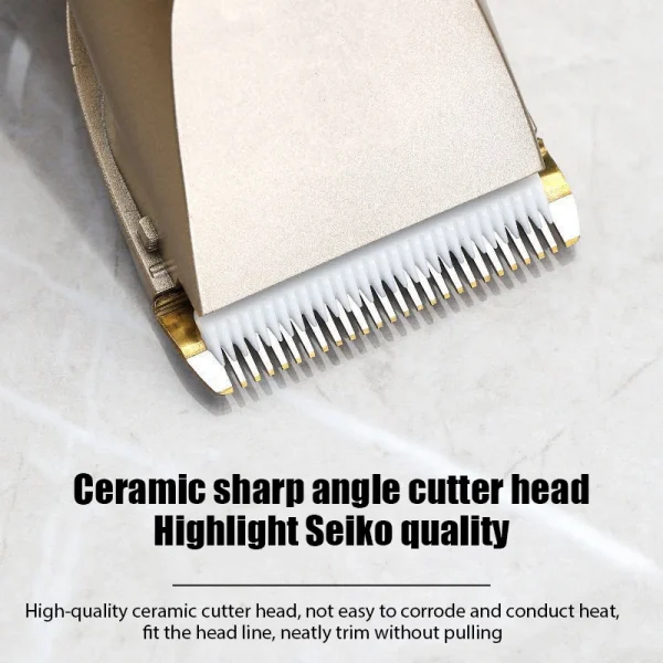 ماكينة تشذيب الشعر الكهربائية ماكينة حلاقة منزلية للرجال ماكينة قص الشعر الاحترافية القابلة لإعادة الشحن ماكينة حلاقة لقص الشعر