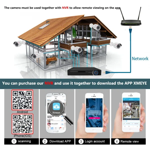 كاميرا مراقبة فيديو 4K Poe Ip Onvif صوت 48 فولت POE/DC 12 فولت 4MP/5MP/8MP للرؤية الليلية رصاصة كاميرا أمان مقاومة للماء لـ NVR