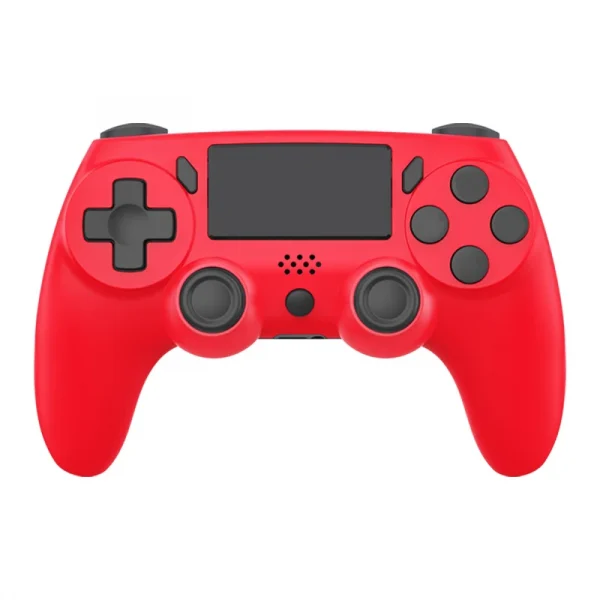 GAMINJA لوحة ألعاب لاسلكية مع جيروسكوب 6 محاور PC عصا التحكم لوحة اللمس اهتزاز مزدوج لجهاز PS4 PS3 PC وحدة تحكم متعددة الوظائف