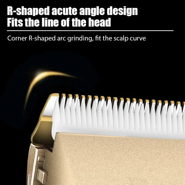 ماكينة تشذيب الشعر الكهربائية ماكينة حلاقة منزلية للرجال ماكينة قص الشعر الاحترافية القابلة لإعادة الشحن ماكينة حلاقة لقص الشعر