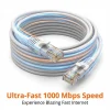 0.5/1/2/3/5/10/15/20/30/50M Cat6 Ethernet Cable RJ45 UTP 1000Mbps Network Cord LAN Wire Internet Lead Cord Router Computer Cable