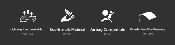 وسادة مقعد السيارة الحرير الجليد تنفس غطاء مقعد السيارة لسوبارو STI Brz Wrx Xv صعود فورستر Outback امبريزا ليجاسي اكسسوارات