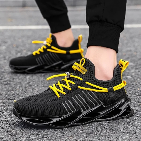 تصميم كاجوال يناسب اليومي والرياضة ذكر أحمر الخريف بليد حجم كبير