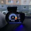 أحدث A501 شاشة عرض علوية للسيارة obd2 سيارة ذكية HUD مقياس توربو عداد المسافات الرقمي إنذار الأمن المياه والزيت درجة حرارة دورة في الدقيقة مقياس تلقائي