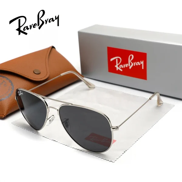 RareBray العلامة التجارية الأصلية للجنسين الطيار النظارات الشمسية ريترو العصرية UV400 الاستقطاب القيادة السفر النساء/الرجال النظارات المضادة للوهج