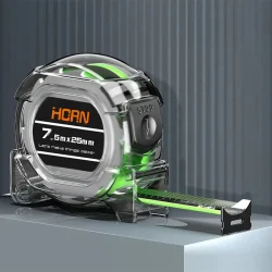 3-5-7-10 متر شريط الفلورسنت قياس الدقة مقياس سميك مقاوم للماء ومقاومة للاهتراء أداة قياس متعددة الأغراض