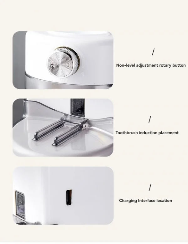 عصارة معجون أسنان أوتوماتيكية قابلة للإزالة بدون حفر.