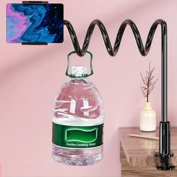 حامل هاتف محمول عالي الجودة بجانب السرير كسول وحامل لوحي وجهاز iPad وسطح المكتب يدعم دعامة ملحقات البث المباشر