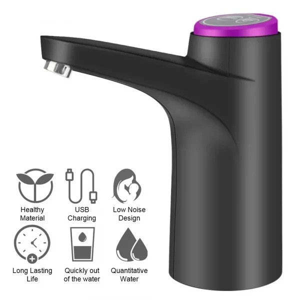 التلقائي موزع المياه الكهربائية USB الماسورة مضخة مياه زجاجة ماء جالون زجاجة الشرب التبديل أجهزة معالجة المياه