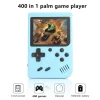 400 في 1 ألعاب صغيرة مشغلات الألعاب المحمولة ريترو فيديو وحدة تحكم بوي 8 بت 3.0 بوصة شاشة LCD ملونة ألعاب