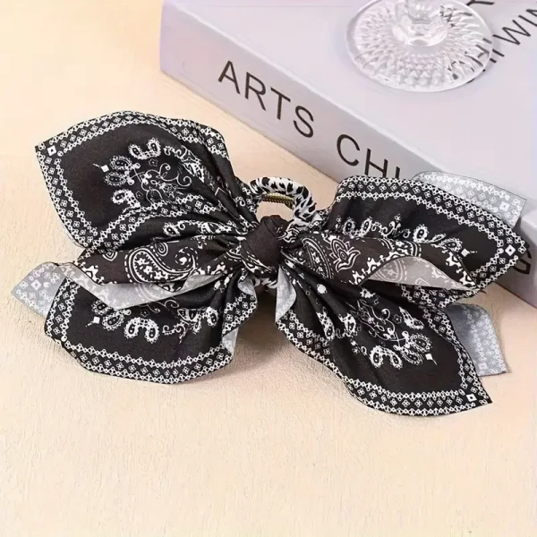 قطعة واحدة جديدة من زهرة الكاجو على الوجهين، مشبك للإمساك على شكل فراشة، مشبك شعر على شكل فراشة، مشبك أنيق لعطلة الصيف