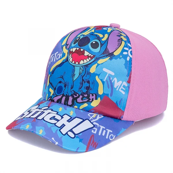 نمط جديد للأطفال الكرتون غرزة قبعة مطبوعة بنين بنات في الهواء الطلق ظلة لطيف قبعة جميلة للأطفال قبعة بيسبول