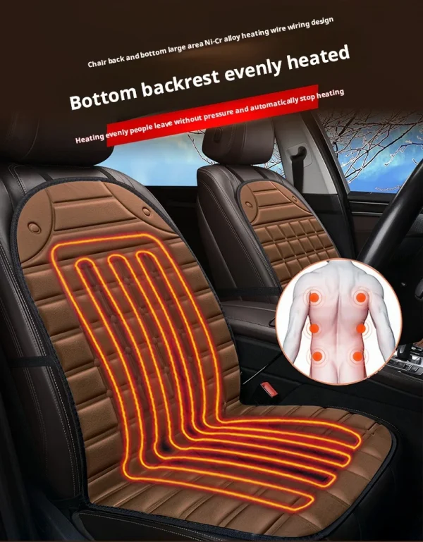 وسادة مقعد السيارة ساخنة مقعد واحد وسادة مقعد ساخنة مكتب وسادة مقعد ساخنة وسادة مربعة صغيرة وسادة مقعد السيارة Automot