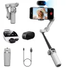AOCHUAN Smart X2 3 Axis Gimbal Stabilizer للهواتف الذكية iPhone و Android Gimbal مع شاشة LED مدمجة لعمود التمديد