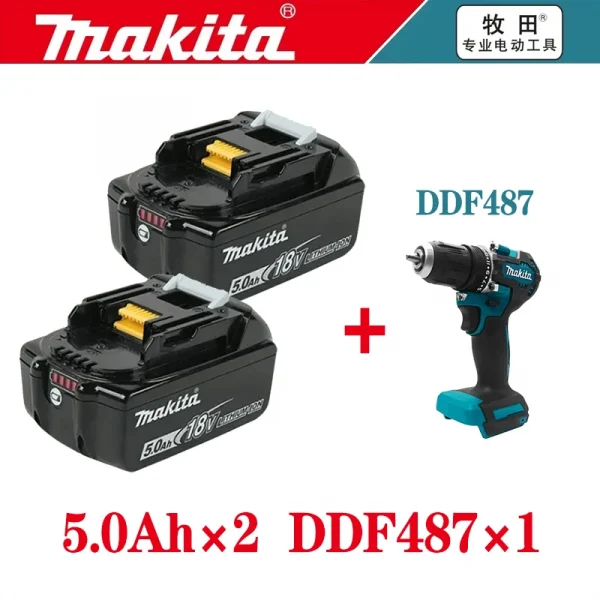 5Ah 6Ah 9Ah Fast DHL DELIVERY 100٪ بطارية أداة ماكيتا 18 فولت الأصلية ، لبطارية ماكيتا 18 فولت BL1850B BL1840B BL1830B BL1815️️