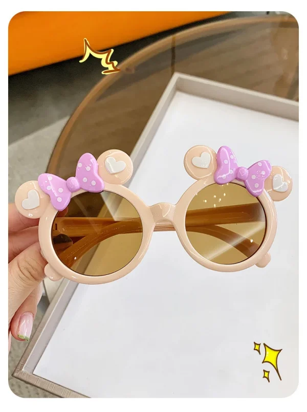 جديد الأطفال لطيف الكرتون UV400 النظارات الشمسية بنين بنات الألوان في الهواء الطلق الاطفال الشمس حماية النظارات الشمسية الطفل الرياضة ظلال النظارات