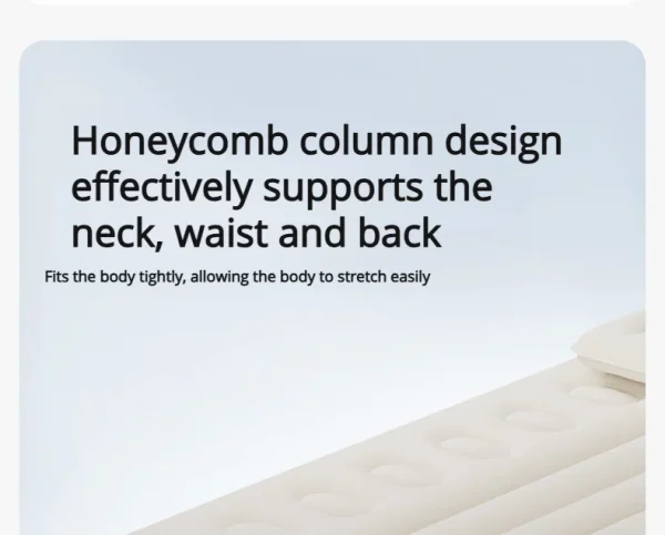 مرتبة هوائية خلفية للسفر أوتوماتيكية للسيارة، سرير محمول ذكي AI قابل للنفخ للنوم في السيارة