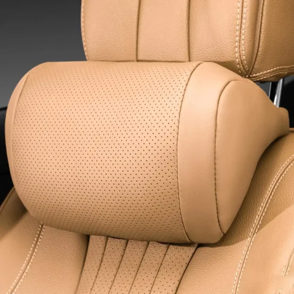 وسادة رقبة لمسند الرأس لمقعد السيارة العالمي، مسند رقبة مريح ثلاثي الأبعاد أثناء السفر، دعم ناعم ومريح للرقبة، حماية للرقبة