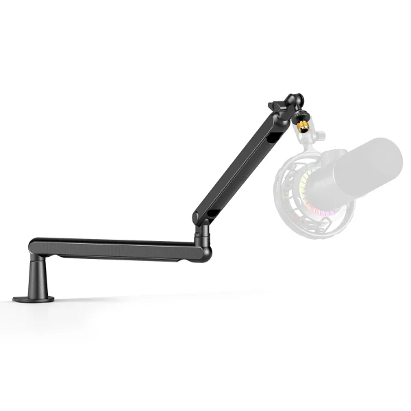 حامل ذراع FIFINE Premium المعدني المنخفض القابل للتعديل مع هيكل قوي وإدارة الكابلات للميكروفونات - BM88