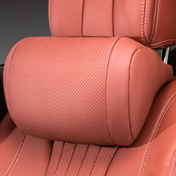 وسادة رقبة لمسند الرأس لمقعد السيارة العالمي، مسند رقبة مريح ثلاثي الأبعاد أثناء السفر، دعم ناعم ومريح للرقبة، حماية للرقبة