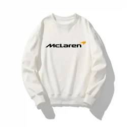 2026McLaren Team هوديي برقبة دائرية للرجال والنساء لمحبي السباق، بلوفر كاجوال، بأكمام طويلة، موضة الخريف والشتاء