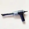 مكنسة كهربائية 3 في 1 مدمجة بالشفط والنفخ، مكنسة كهربائية لشحن USB، مكنسة كهربائية منزلية صغيرة للسيارة