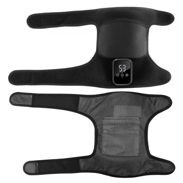 تكبير التدفئة الكهربائية مدلك الكتف والركبة 3 مستويات الكهربائية الاهتزاز العضلات الاسترخاء حزام لعضلات الذراع