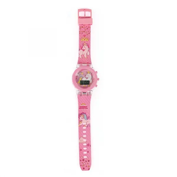 ساعات فلاش لايت فروزن ميكي للأطفال للبنات كارتون سبايدرمان ساعة أطفال للأولاد طالب المدرسة هدايا ساعة رقمية