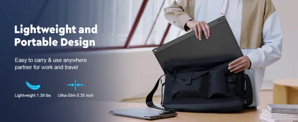 أمودو 15.6 بوصة شاشة محمولة 1920x1080P تمديد عرض IPS لوحة ال سي دي الثقب حامل VESA USBC Mini HDMI شاشة الهاتف المحمول