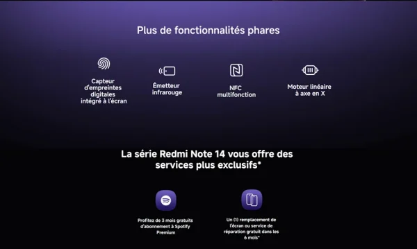 Xiaomi Redmi Note 14 Pro Plus 5G، NFC، Snapdragon®7s Gen 3، شاشة AMOLED 1,5K بوصة، 120 هرتز، كاميرا 200 ميجابكسل، بطارية 5110 مللي أمبير، الشاحن غير متضمن