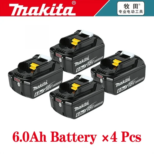 5Ah 6Ah 9Ah Fast DHL DELIVERY 100٪ بطارية أداة ماكيتا 18 فولت الأصلية ، لبطارية ماكيتا 18 فولت BL1850B BL1840B BL1830B BL1815️️