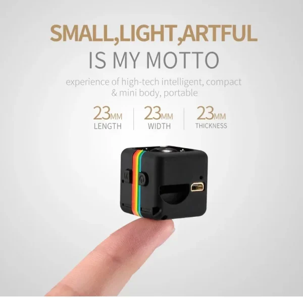 4K Mini HD Camera1080p المحمولة الصغيرة مربية كام فيديو صوت صغير DV مسجل داخلي كاميرا الأمن السرية لمكتب المنزل 2026