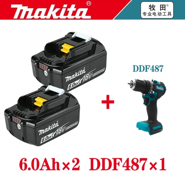 5Ah 6Ah 9Ah Fast DHL DELIVERY 100٪ بطارية أداة ماكيتا 18 فولت الأصلية ، لبطارية ماكيتا 18 فولت BL1850B BL1840B BL1830B BL1815️️