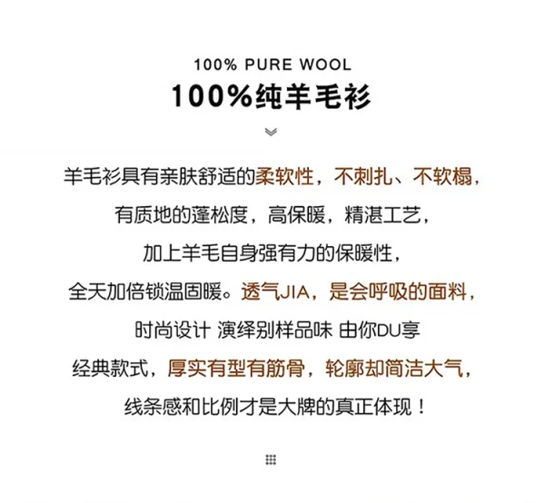 سترة رجالية جديدة بـ 5 ألوان 100% سترة صوف ميرينو، الخريف والشتاء محبوك سترة رجال الأعمال غير الرسمية بأكمام طويلة بقلنسوة