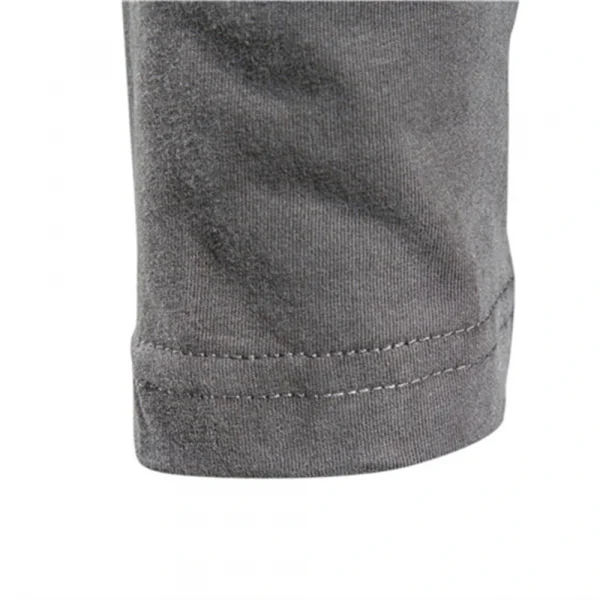 قميص رجالي بأكمام طويلة من القطن 100% لون سادة، ربيع، كاجوال للرجال، تيشيرتات عالية الجودة، قمم رجالية كلاسيكية، تيشيرتات رجالية