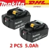 makita 18v battery Genuine 18V Makita 6Ah Makita Battery BL1840 BL1830B BL1850B BL1850 BL1860 BL1815 Replacement Lithium Battery