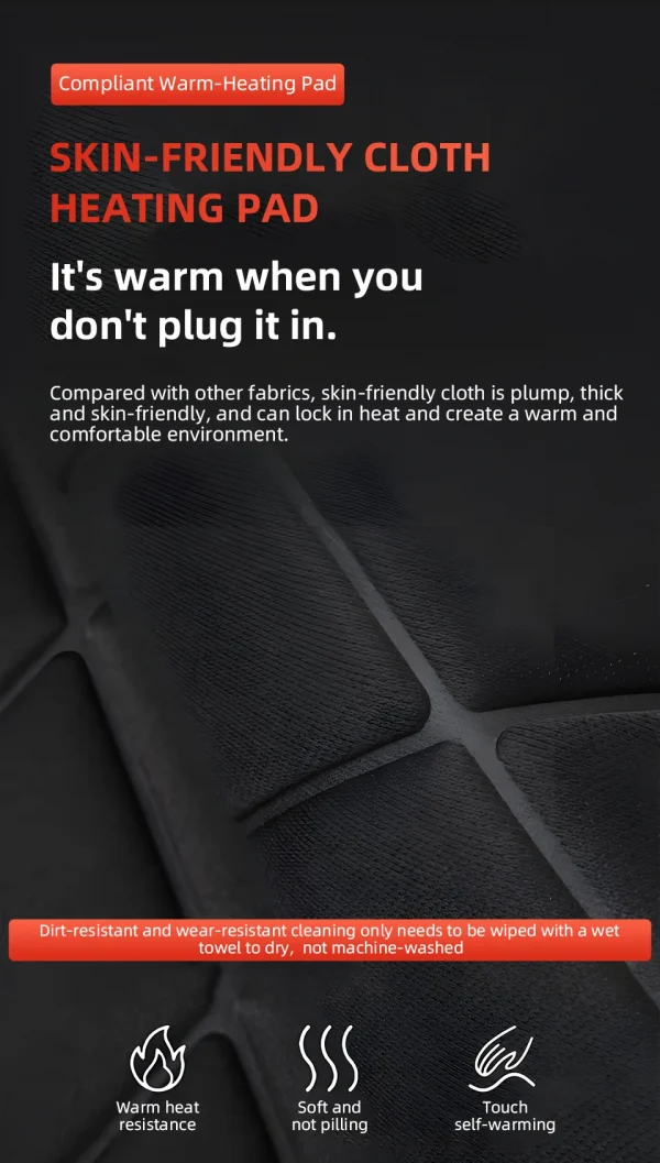 12 فولت مقاعد السيارة العالمية ساخنة وسادة التدفئة السريعة مقعد السيارة يغطي الشتاء الدافئ اكسسوارات السيارات منصات التدفئة المتاحة الأسود والأحمر